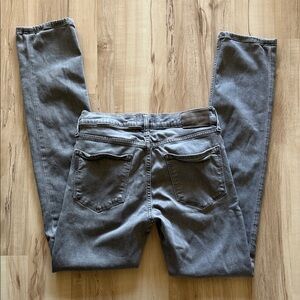 PAIGE Men Charcoal Denim Jeans in Truxton